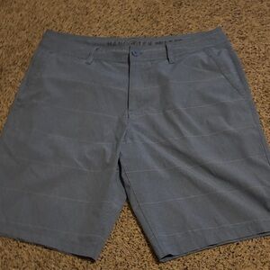 Hang Ten Slate Blue Flat Front Shorts